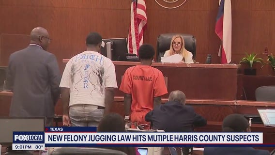 New felony jugging law hits multiple Harris County suspects