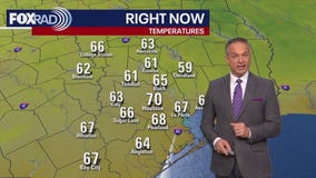 Houston weather: Cool start to Tuesday before highs reach 90s