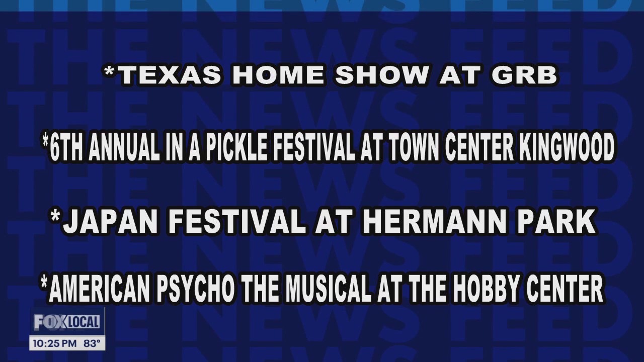 What's happening this weekend in Houston?