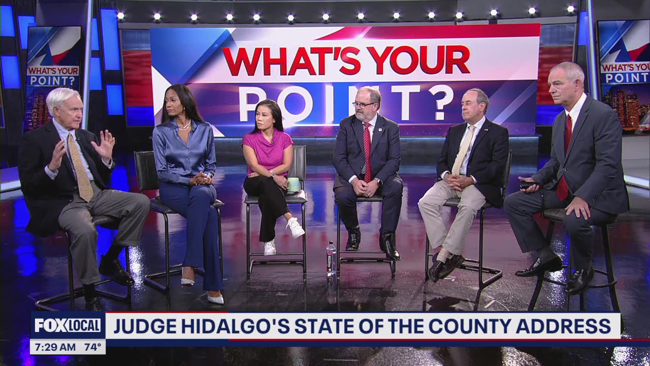 Judge Hidalgo's State of the County address | What's Your Point?