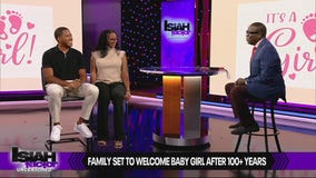 Family set to welcome baby girl after 100+ years