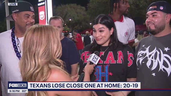 Houston Texans fans react to close game