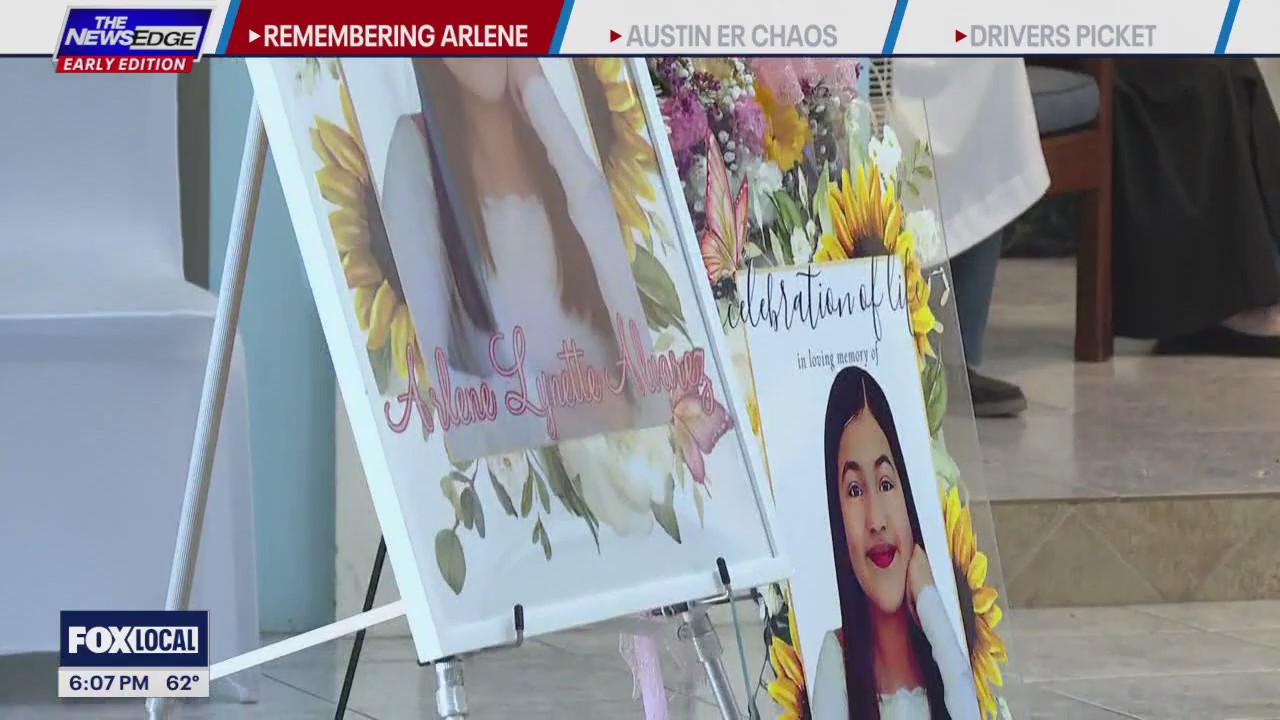 Memorial service honors 9-year-old Arlene Alvarez