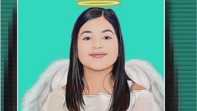 Artist paints mural honoring 9-year-old killed in robbery