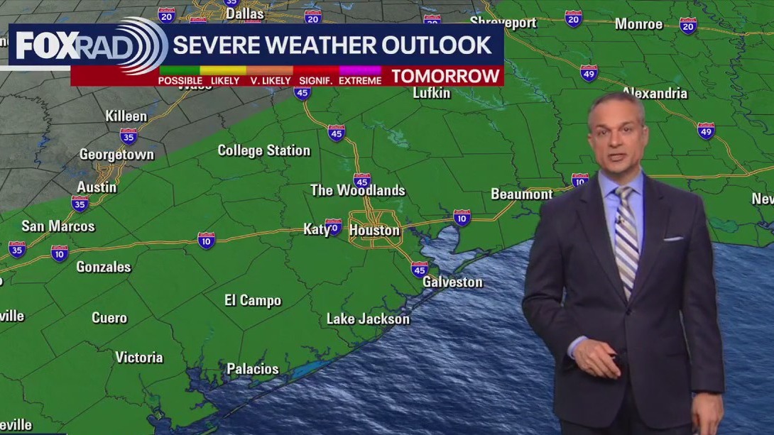 Houston weather: Humid with scattered rain Tuesday