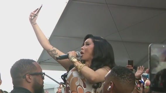 Cardi B comes to Houston for meet and greet