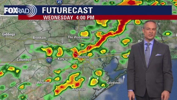 Houston weather: Heavy storms Wednesday afternoon, evening
