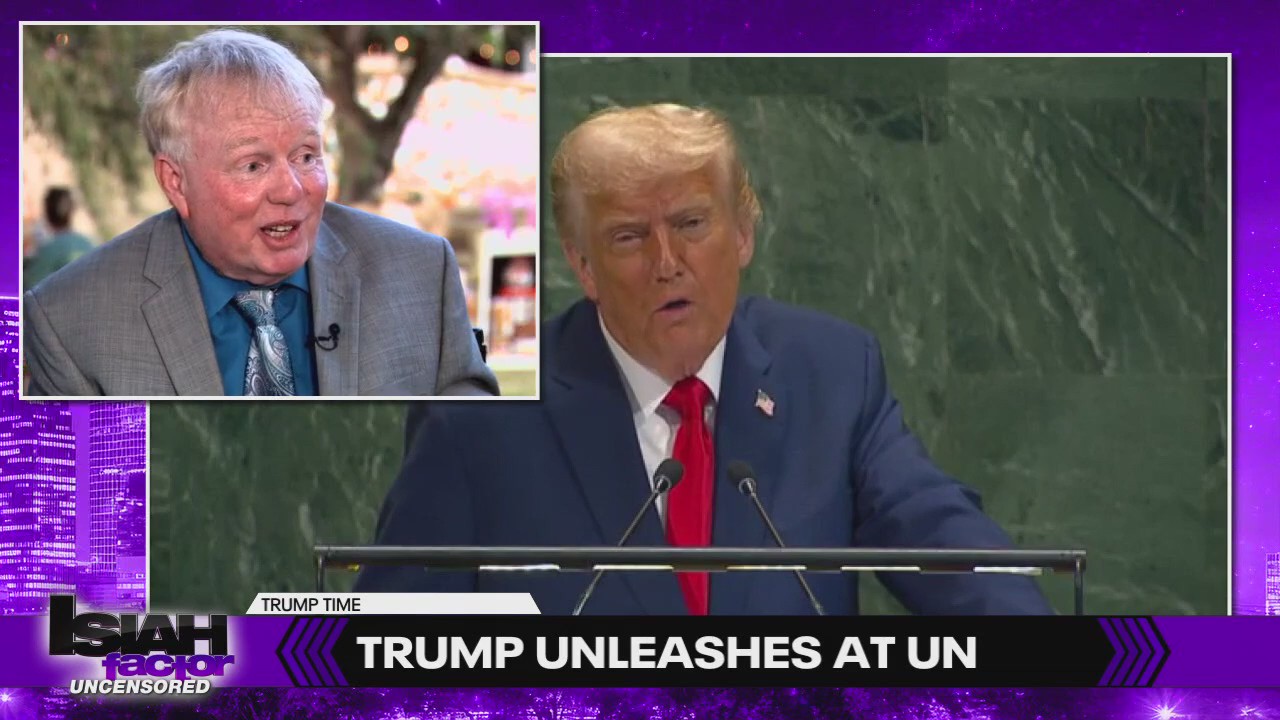 Discussing President Trump's speech at the United States