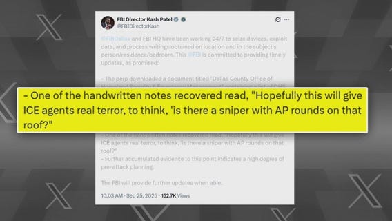 Dallas ICE facility shooting: Suspect was aiming for agents, evidence suggests