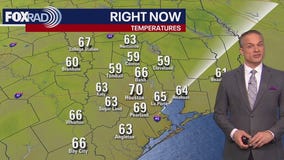 Houston weather: Warm, sunny Monday ahead in the 90s