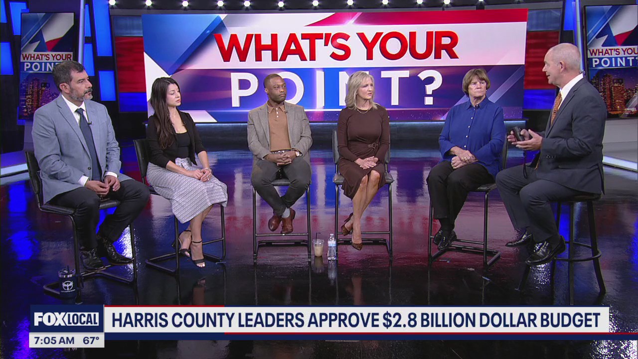 Harris County leaders approve $2.8B budget | What's Your Point?