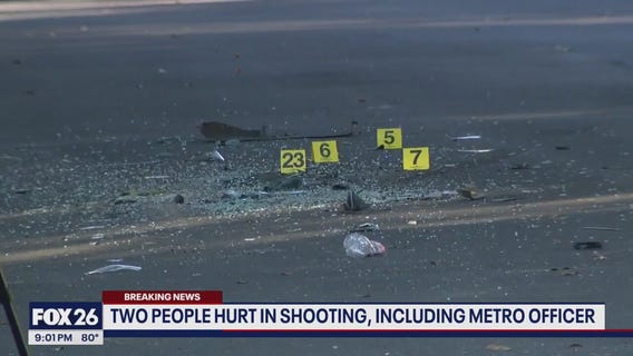 Two people hurt in shooting involving METRO officer