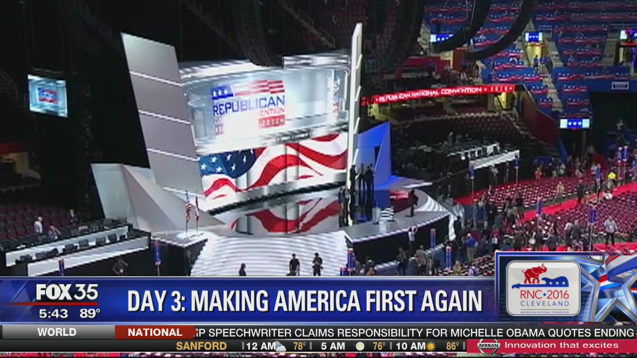 Make America First Again is RNC Wednesday theme