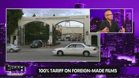 President Trump says he plans to place 100% tariffs on foreign-made films