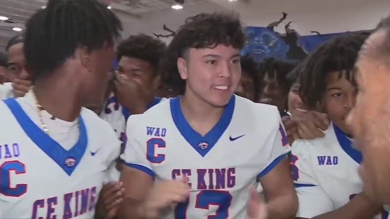 C.E. King HS feeling the Friday Football Fever!