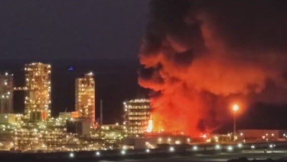 Fire reported at Dow Plant B in Freeport, Texas