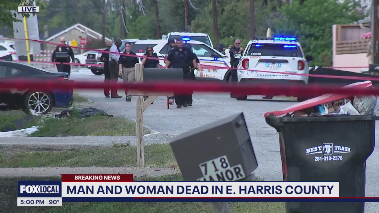 Man, woman found dead in east Harris County