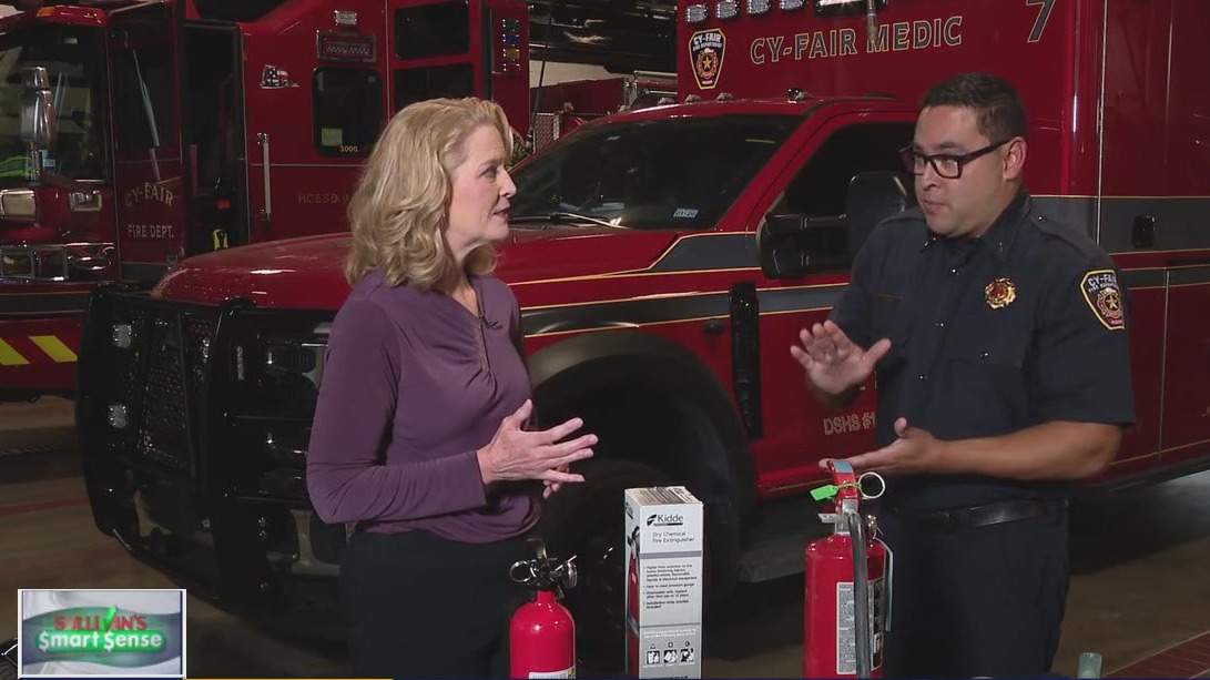 Knowing how to use a fire extinguisher