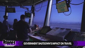 Government shutdown's impact on air travel