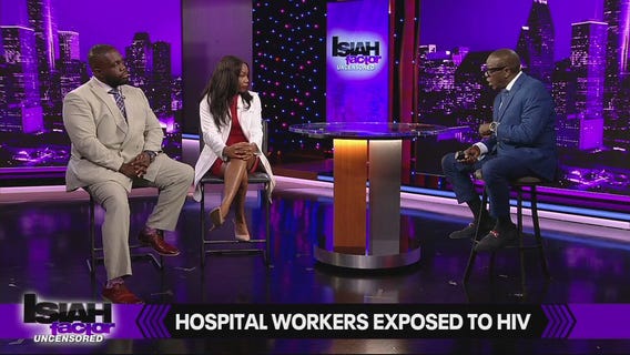 Hospital workers exposed to HIV after patient sprays blood into their eyes