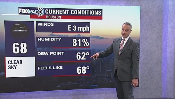 Houston weather: Mostly sunny Monday in the 90s