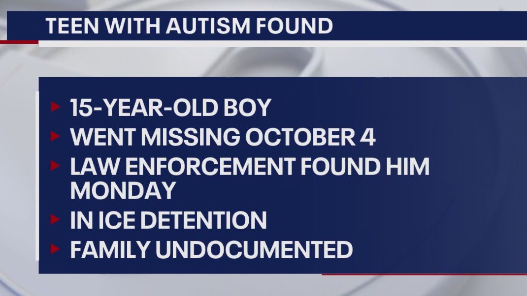 Missing Houston teen found in ICE custody, family says