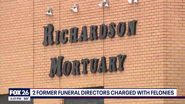 Former funeral directors charged with felonies