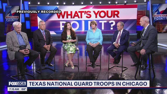 Texas National Guard troops in Chicago | What's Your Point?