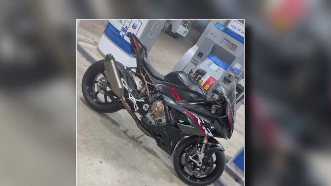 Man trying to track down stolen motorcycle