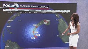 Tropical Weather Forecast - Monitoring Tropical Storm Lorenzo