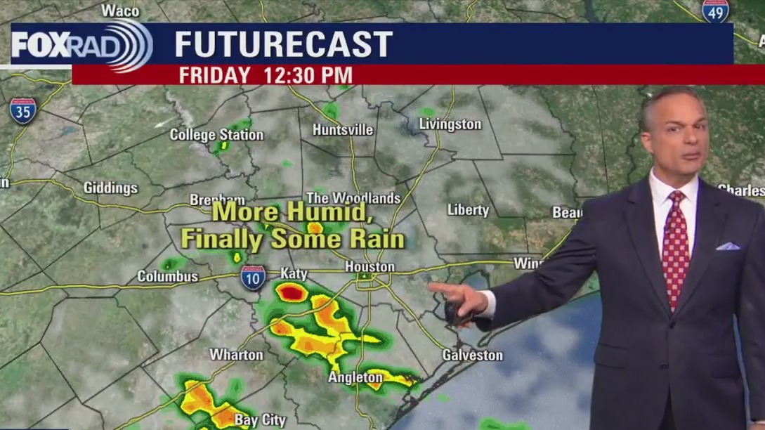 Houston weather: Cloudier Thursday ahead in the 80s