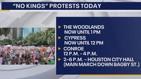 'No Kings' protests scheduled in Houston area