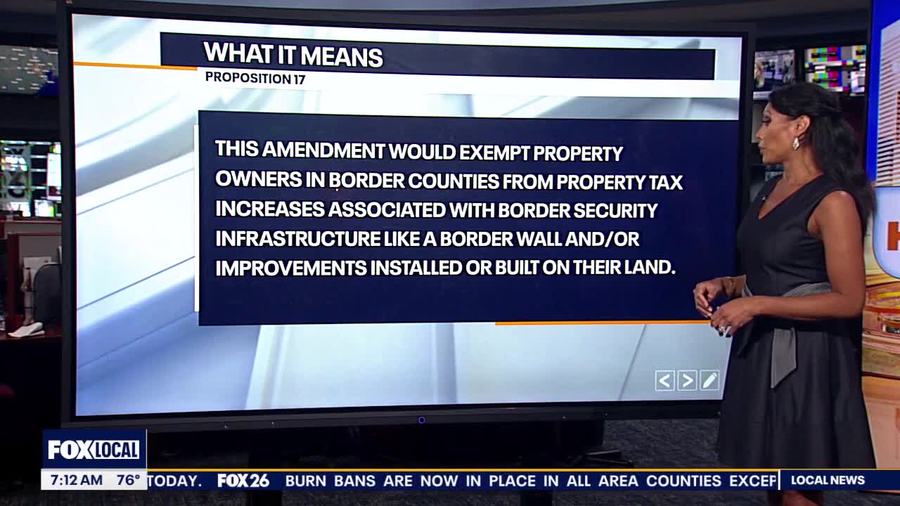 Ballot Breakdown - Texas Proposition 17