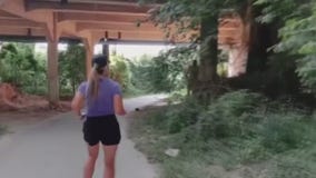 Woman encounters naked man on Houston trail