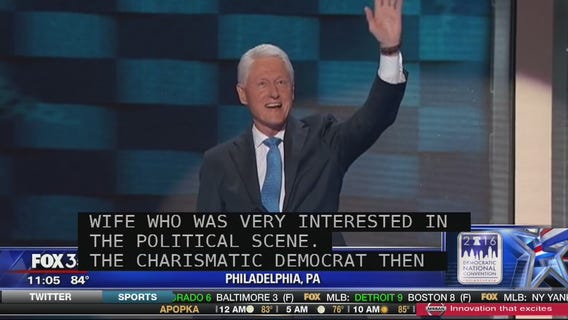 Hillary Clinton wins nomination before boost from Bill