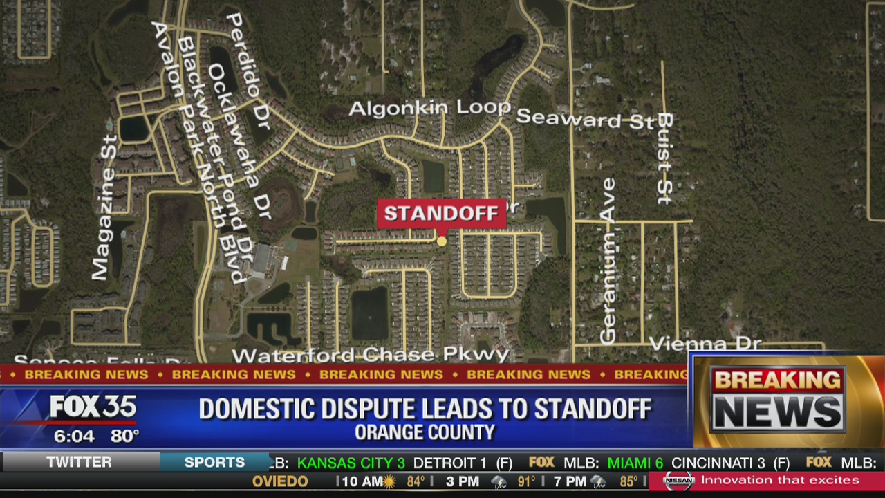 Domestic dispute leads to standoff | FOX 35 Orlando