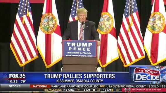 Trump entertains the notion he could lose