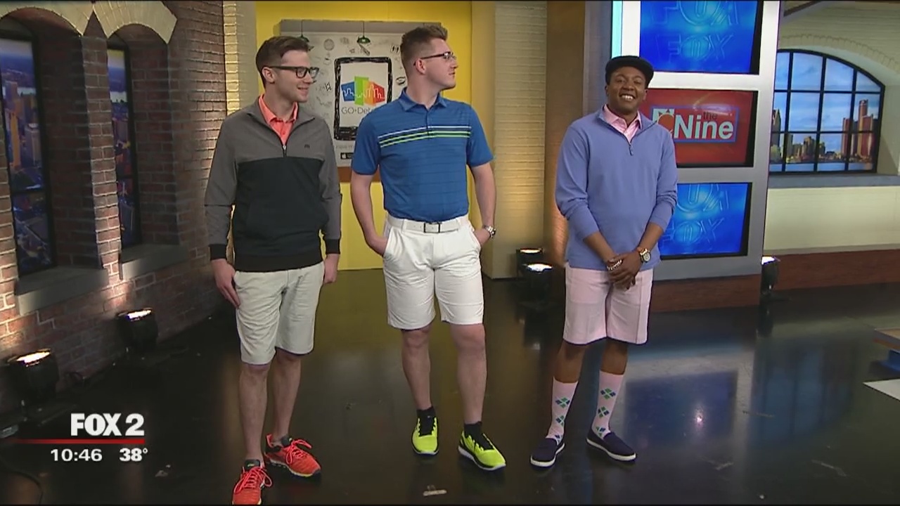 Men's golf fashion for the 2016 Master's Tournament