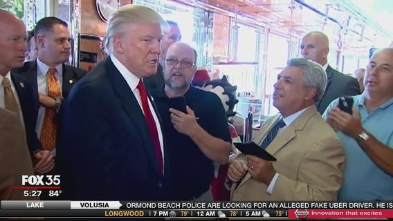 Clinton resting while Trump campaigns