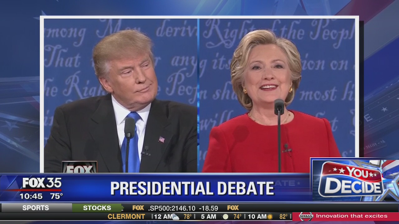 Gloves come off for first Presidential Debate