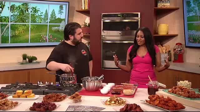 Detroit Wing Company's homemade 16 sauces