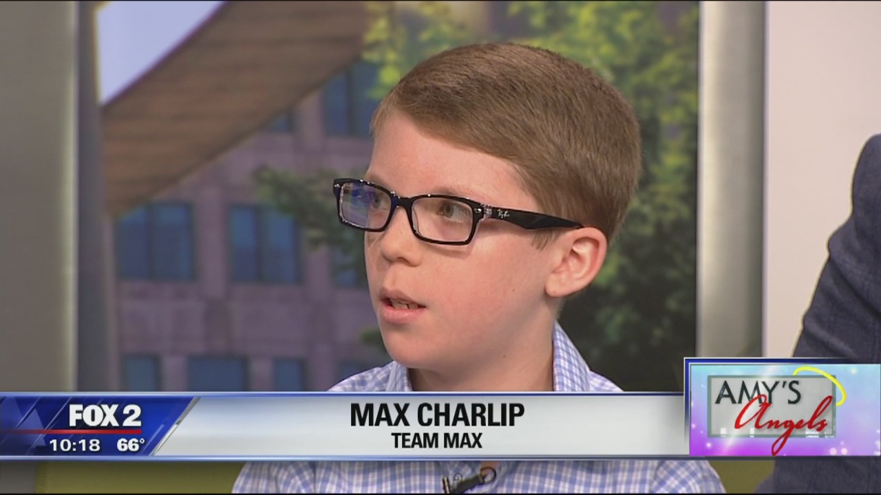 Young boy taking steps for Crohn's and Colitis