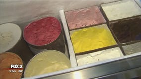 Out and About at Vicky's Ice Cream in Redford