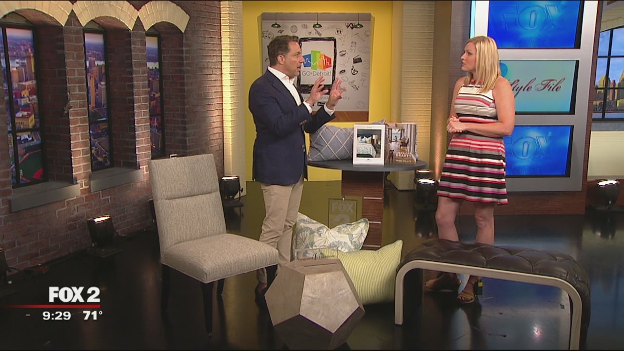 Thom Filicia showcasing furniture collection with Scott Shuptrine