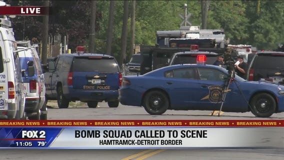 Mich. State Police serving high-risk warrant in Detroit