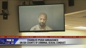 Pugh arraigned in Detroit, bond set at $500,000