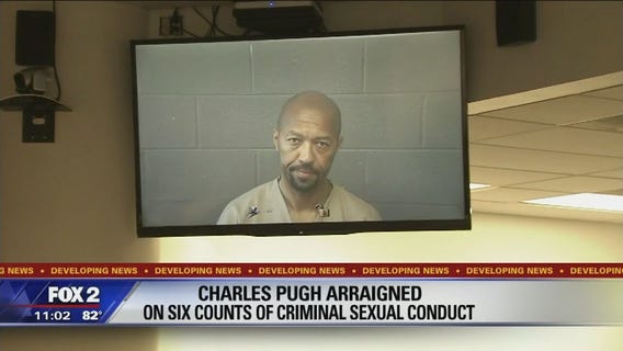 Pugh arraigned in Detroit, bond set at $500,000