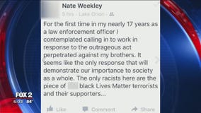 Activists want DPD officer to be fired for his Facebook post on Black Lives Matter