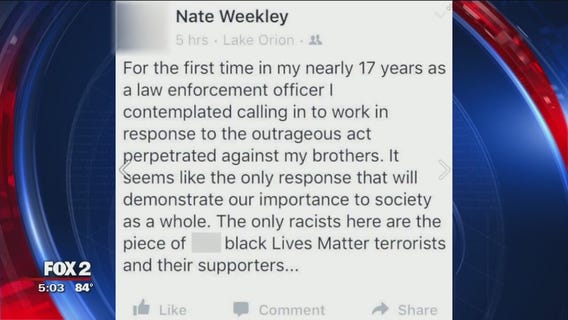 Activists want DPD officer to be fired for his Facebook post on Black Lives Matter