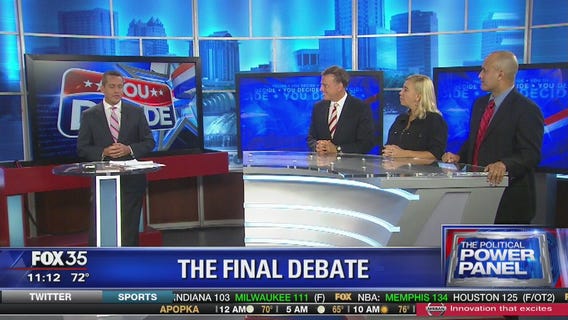 FOX 35 Power Panel analysis of final presidential debate